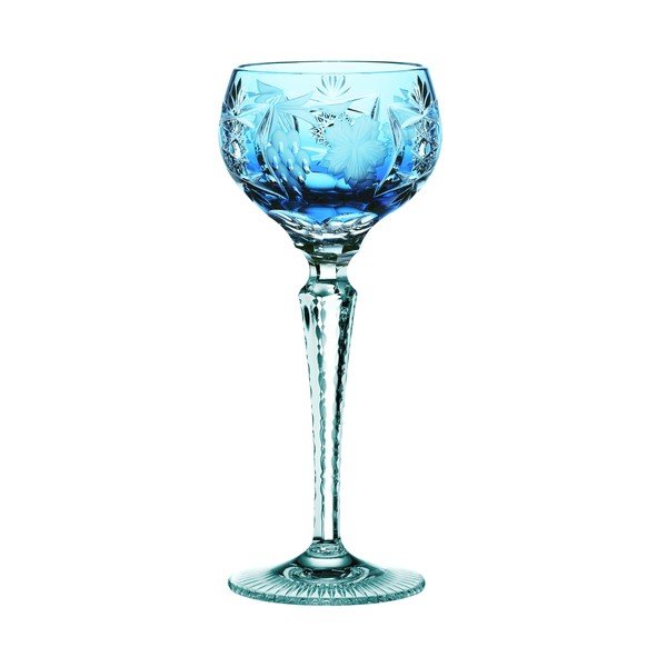 Pahar din cristal pentru vin Nachtmann Traube Wine Hock Aquamarine, 230 ml, turcoaz