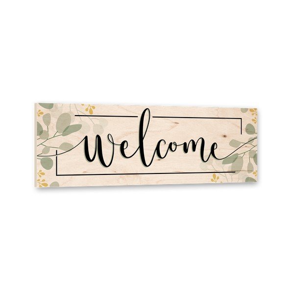 Decorațiune de perete Styler Welcome, 25 x 70 cm-image-2