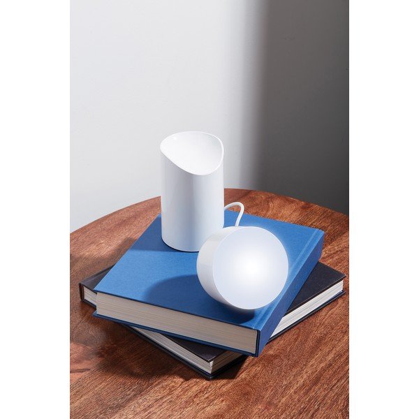 Veioză albă LED (înălțime 14 cm) Orbe – Lexon-image-2