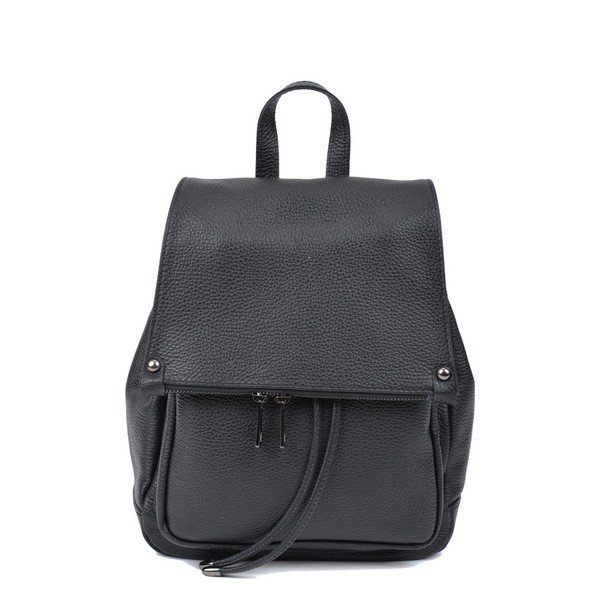 Rucsac din piele Roberta M Marisso, negru