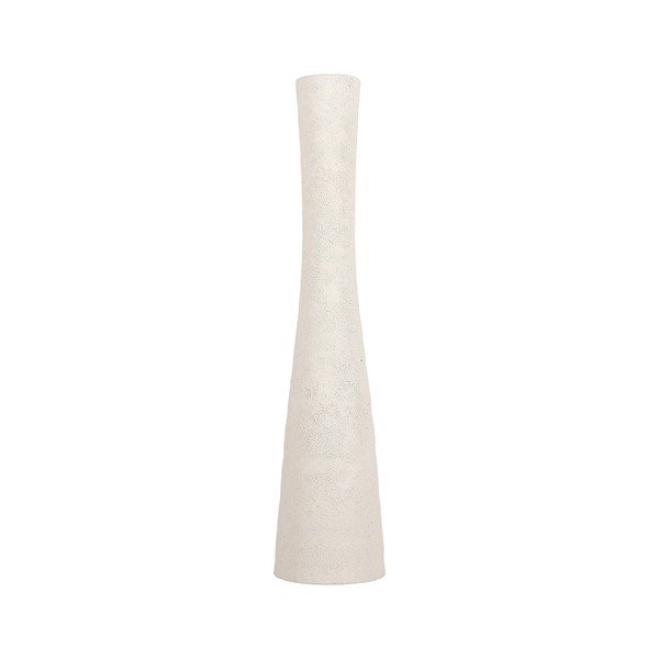 Vază albă din ceramică (înălțime 29 cm) Cone – S|P Collection