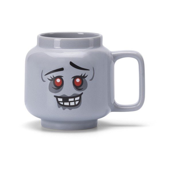 Cană pentru copii gri pentru latte din ceramică 530 ml Zombie – LEGO®