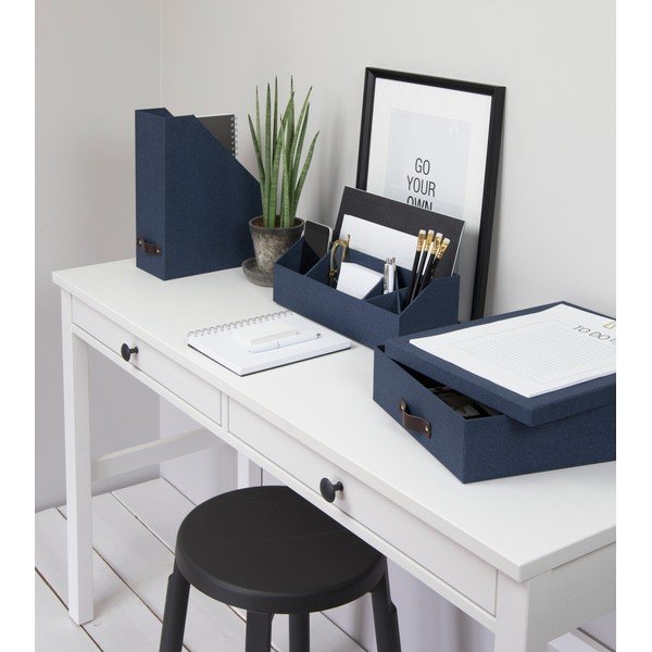 Organizator pentru documente Bigso Box din Suedia Estelle, albastru-image-1