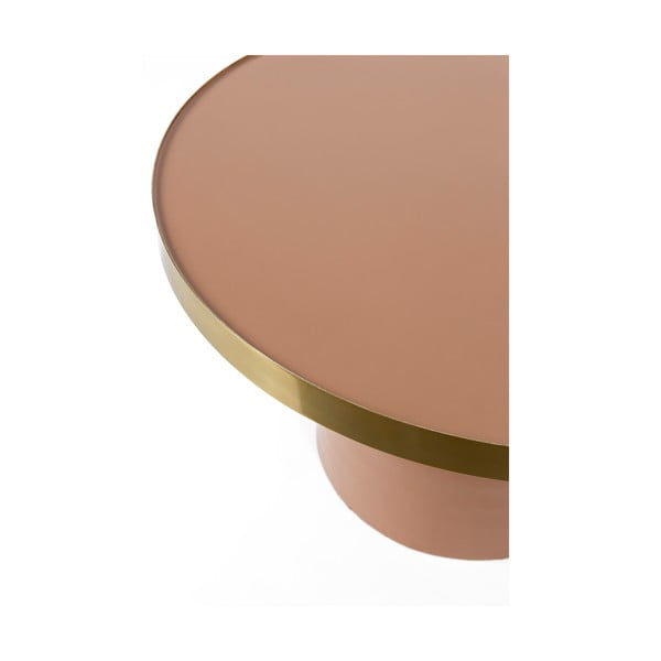 Măsuță auxiliară rotundă din metal ø 60 cm Glam – Zuiver-image-3