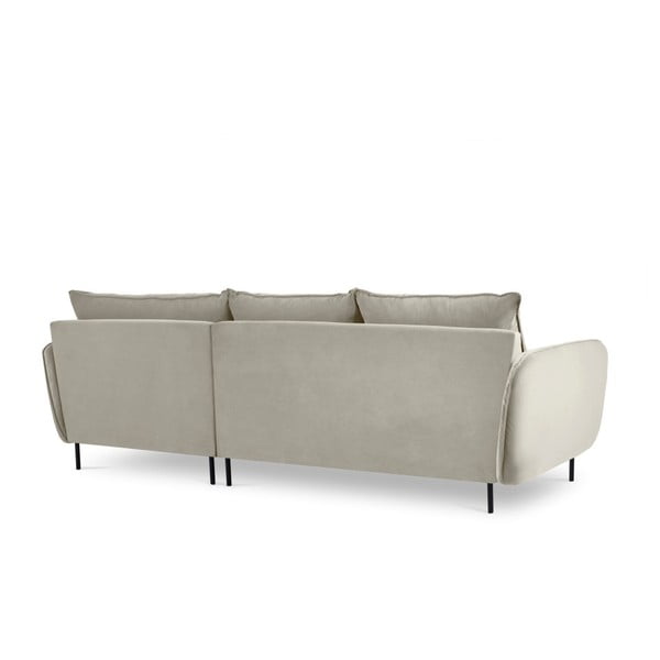 Colțar cu șezlong pe partea dreaptă Cosmopolitan Design Vienna, bej-image-4