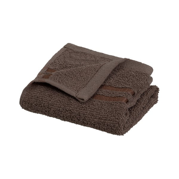 Prosop maro din bumbac din frotir 30x50 cm Simple – Casa Selección