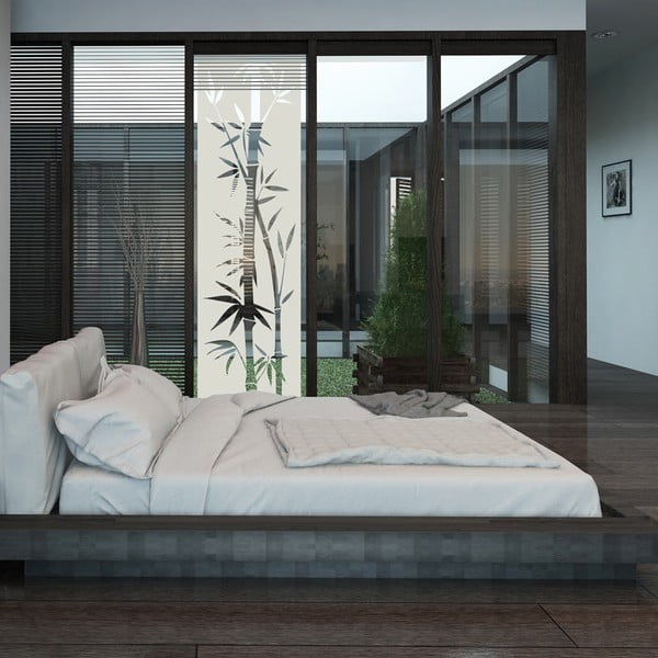 Autocolant rezistent la apă, pentru cabina de duș, Ambiance Bamboo-image-4