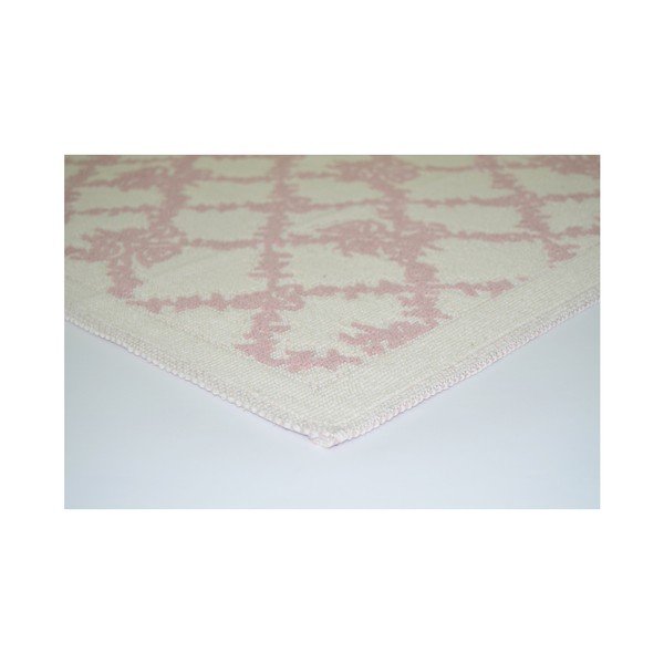 Covor rezistent Vitaus Sarmasik Pudra, 100 x 300 cm, roz-image-1
