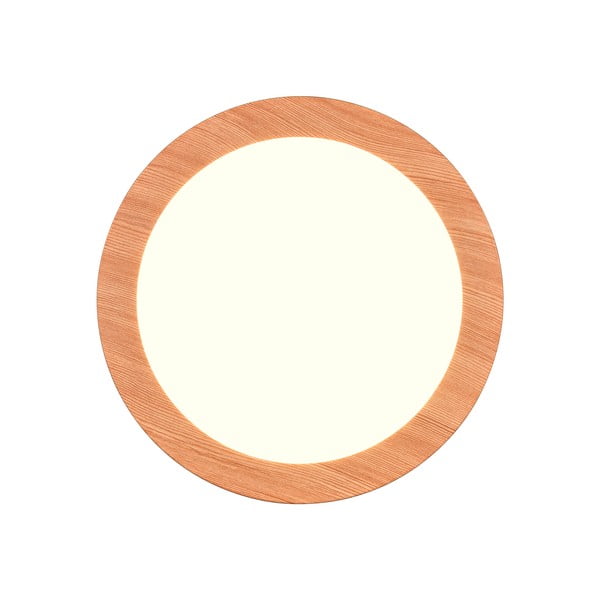 Plafonieră în culoare naturală LED ø 26 cm Camillus – Reality-image-3