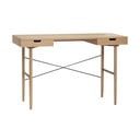 Birou cu aspect de lemn de stejar 55x120 cm Studio – Hübsch