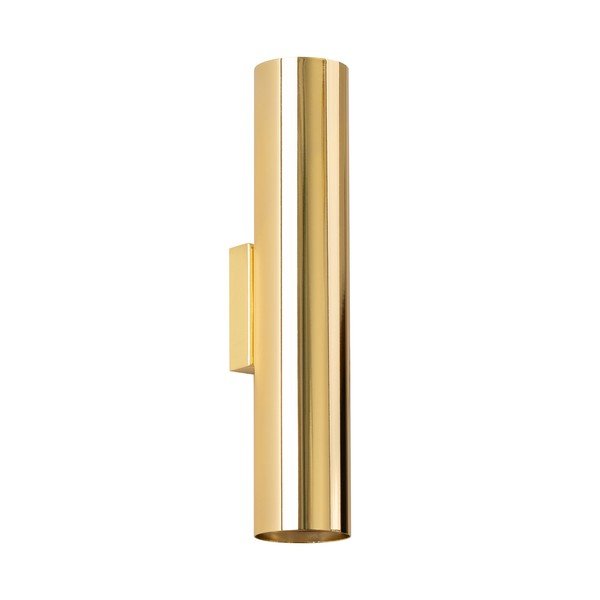 Aplică de perete aurie din metal ø 6 cm Castro – Sollux