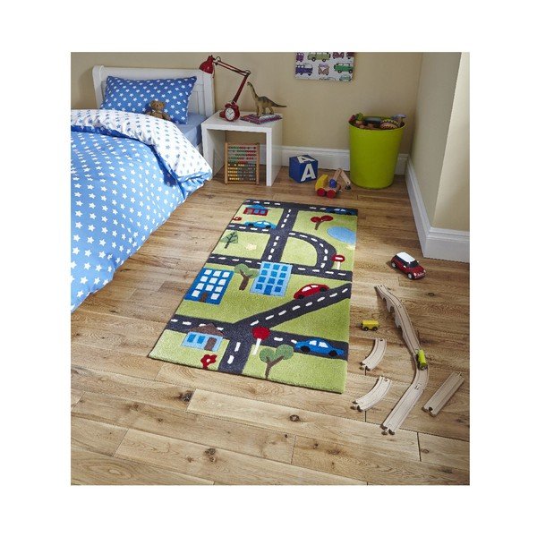 Covor pentru copii Think Rugs Hong Kong Road, 70 x 140 cm-image-1