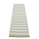 Covor tip traversă pentru interior și exterior verde/crem 70x240 cm Teo Sage – Pappelina