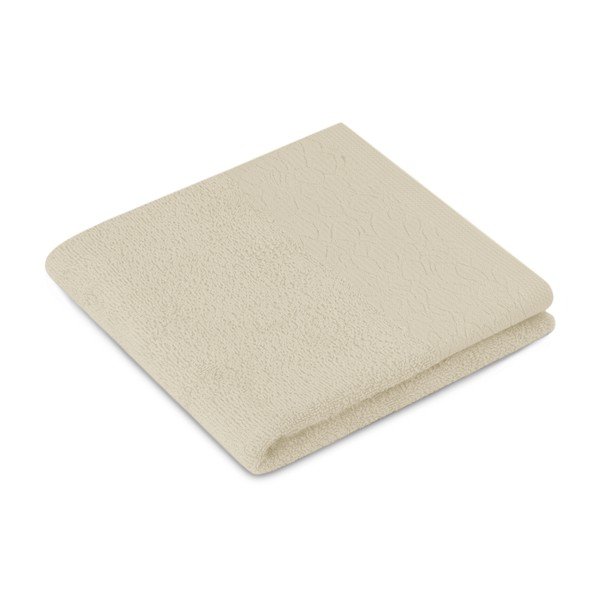Prosoape de baie bej 3 buc. din bumbac din frotir Flos – Restilo-image-1