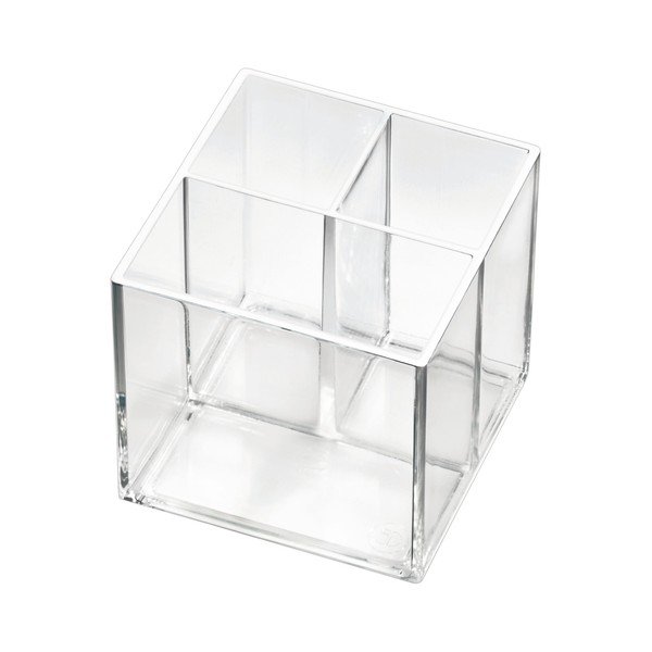 Organizator de baie pentru cosmetice din plastic reciclat Cosmetic Cube – iDesign-image-2