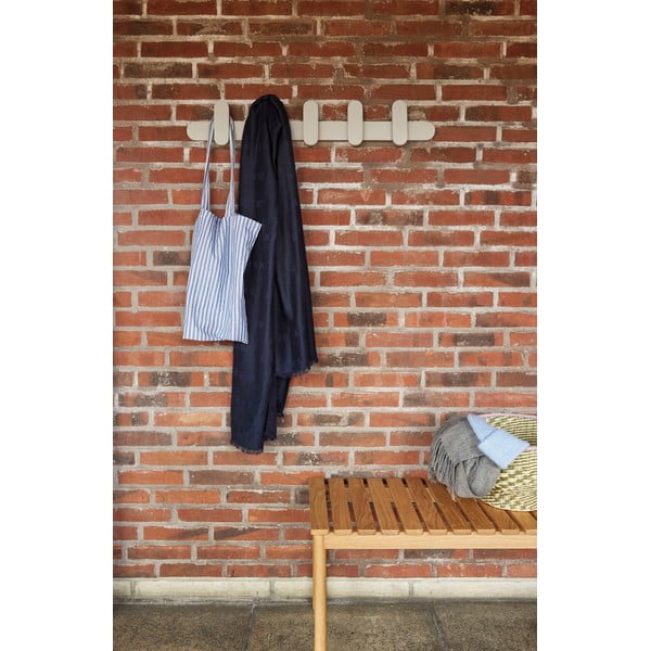 Cuier de perete gri din lemn de frasin Merry - Hübsch-image-1