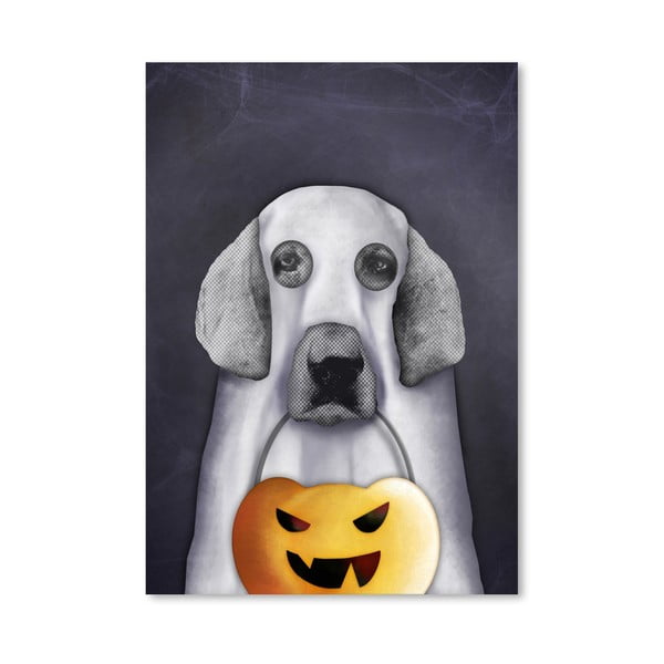 Poster Americanflat Doggy The Pooh As Ghost, 30 x 42 cm
