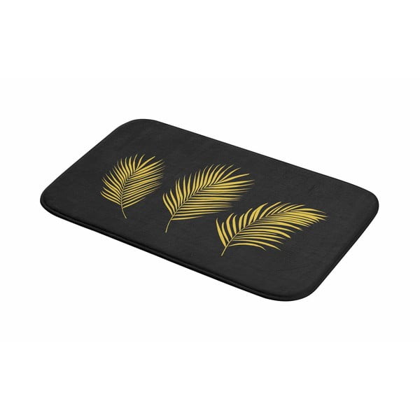 Covoraș de baie negru-auriu 45x75 cm Orbella – douceur d'intérieur-image-4