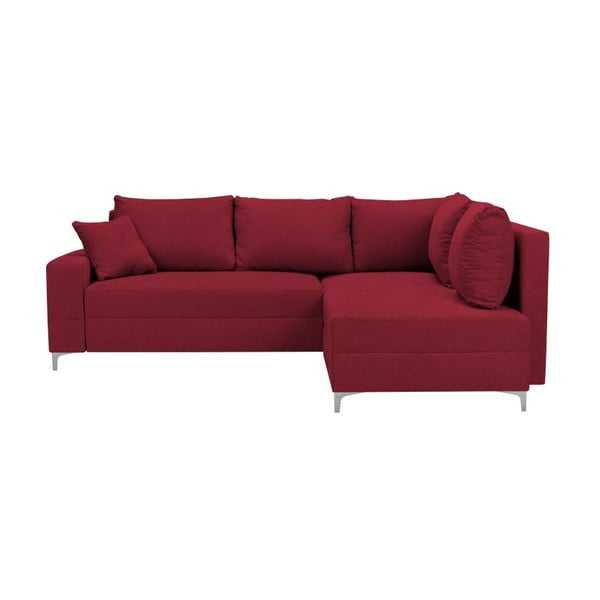Canapea extensibilă Windsor & Co Sofas Zeta, roşu, partea dreaptă
