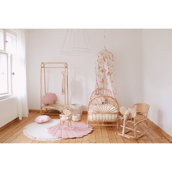 Pătură de joacă pentru copii roz Soft Pink - Moi Mili-image-1