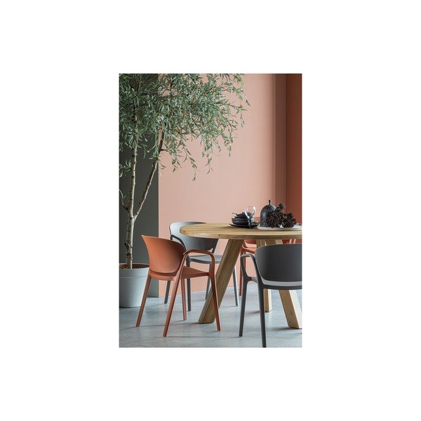 Scaun de grădină gri Billie – WOOOD-image-1