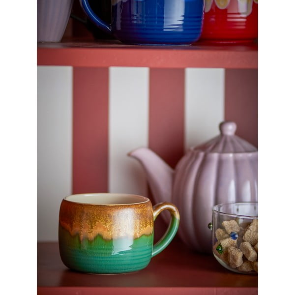 Căni verzi/maro 4 buc. din gresie 400 ml Sheen – Bloomingville-image-2