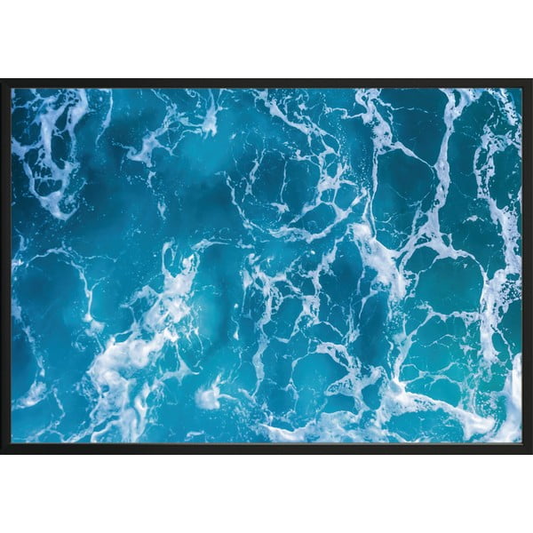 Poster cu ramă pentru perete OCEAN/BLUE, 70 x 100 cm