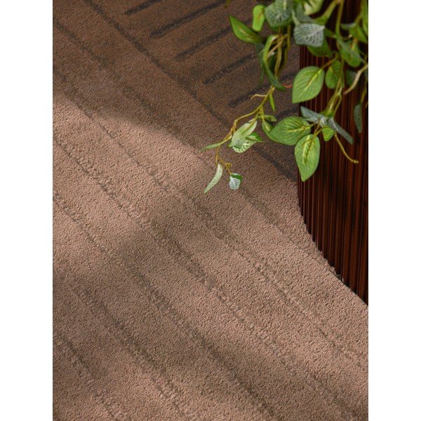 Covor bej țesut manual din lână 80x150 cm Arcura – Vikosa-image-3