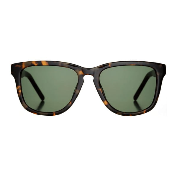 Ochelari de soare cu lentile verzi Marshall Bob Vinyl, mărimea S, negru