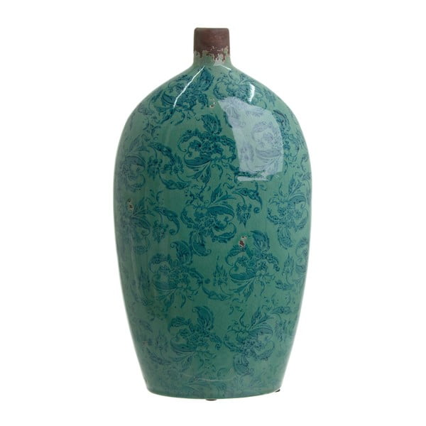 Vază din ceramică InArt Antique, înălțime 44 cm, verde