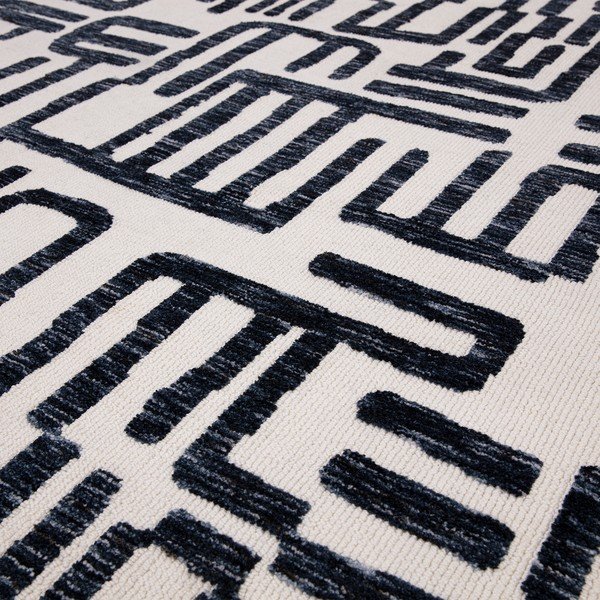 Covor negru-alb 200x290 cm Mason – Asiatic Carpets-image-1
