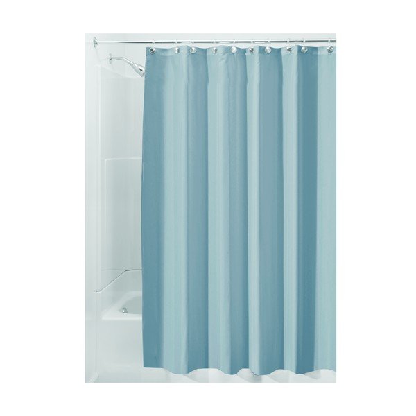 Perdea pentru duș iDesign, 200 x 180 cm, albastru-image-2