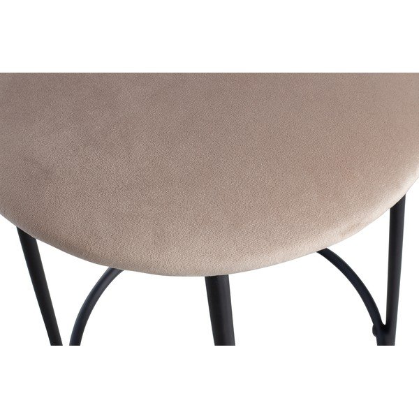 Scaun de bar WOOOD Mina, gri-image-1