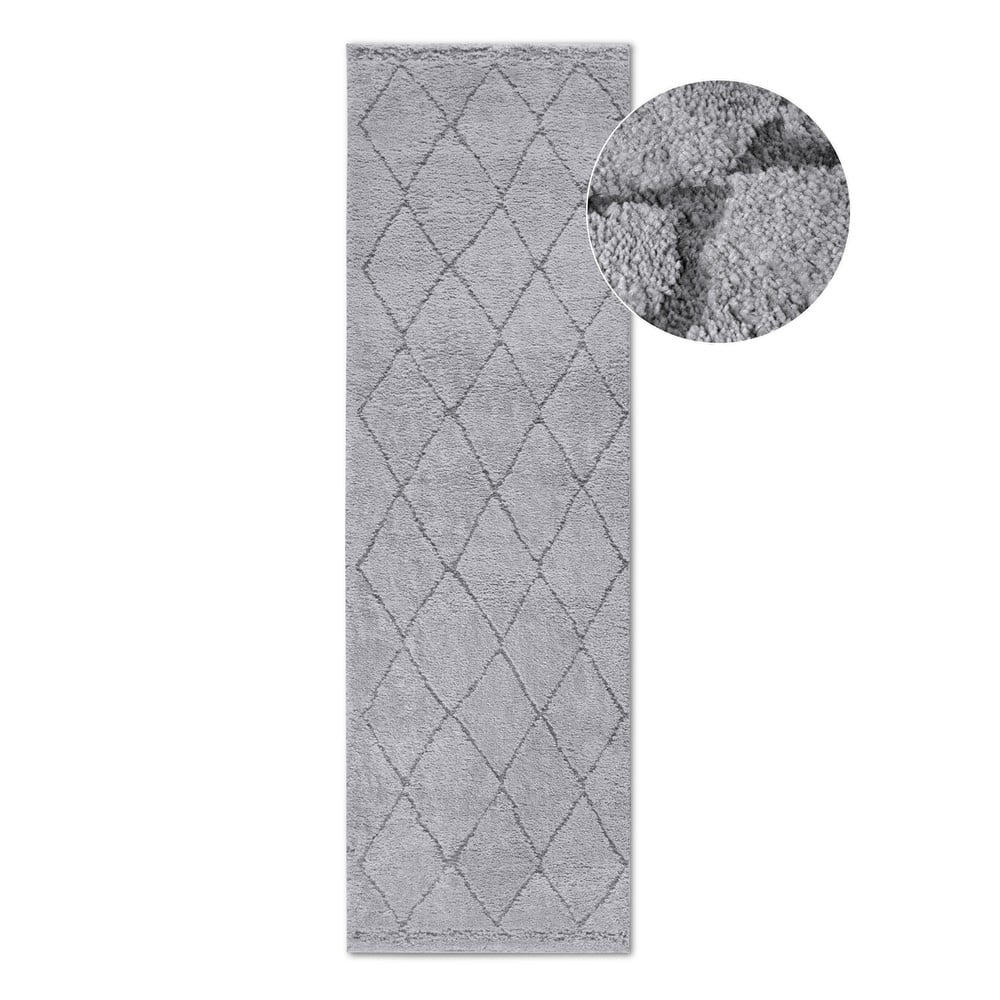 Covor tip traversă gri 80x240 cm Perrotin Light Grey – Elle Decoration