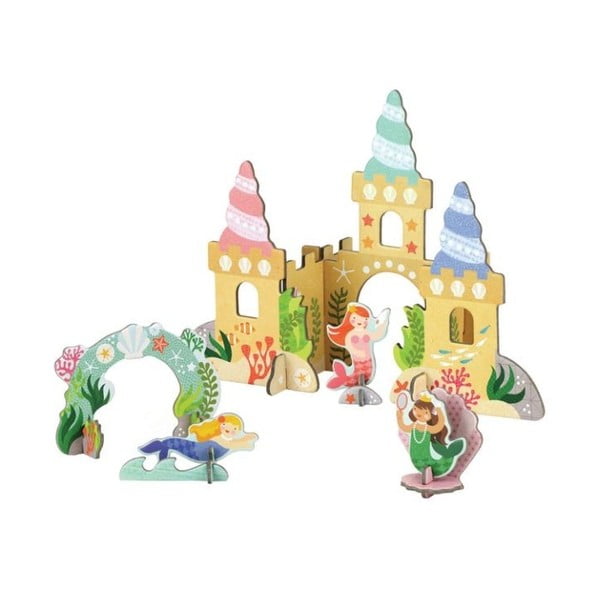 3D puzzle Petit collage Mermaid Castle