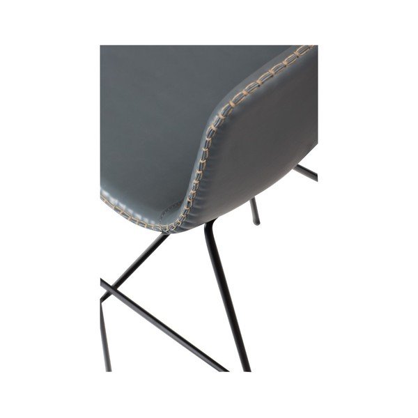 Scaun bar DAN-FORM Denmark Floss, gri-image-1