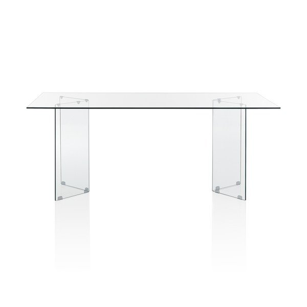 Masă de dining din sticlă 90x180 cm Kaya – Tomasucci-image-3