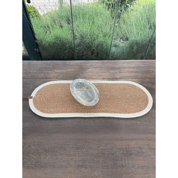Napron de masă din iută 35x100 cm Wicker – Mila Home Luxury-image-2