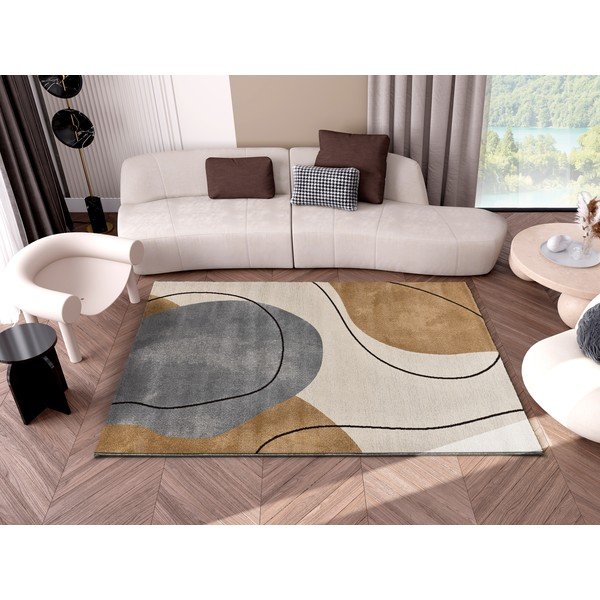 Covor portocaliu/crem 80x150 cm New York – Universal-image-2