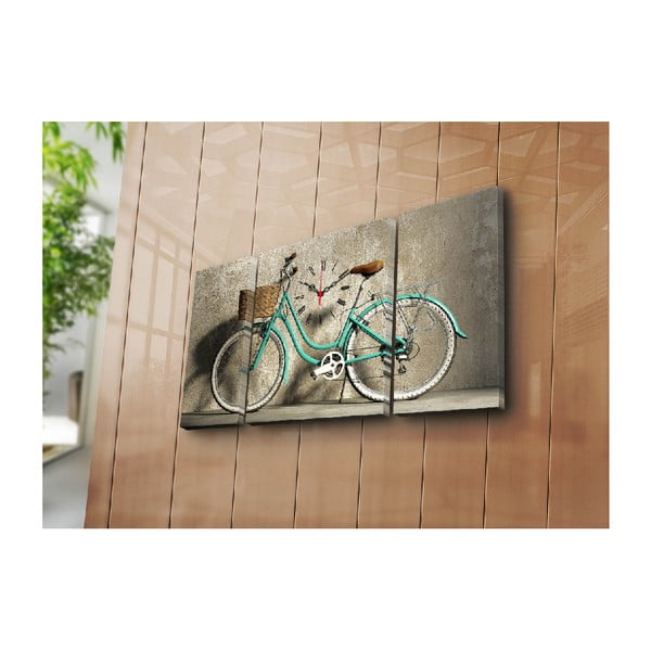 Ceas de perete cu imagine Kolo, 84 x 45 cm-image-2