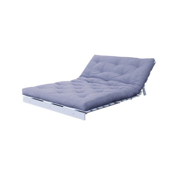 Canapea extensibilă Karup Roots White/Blue Breeze-image-4