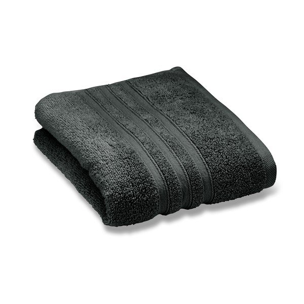 Prosop gri închis din bumbac din frotir 90x140 cm Zero Twist – Catherine Lansfield