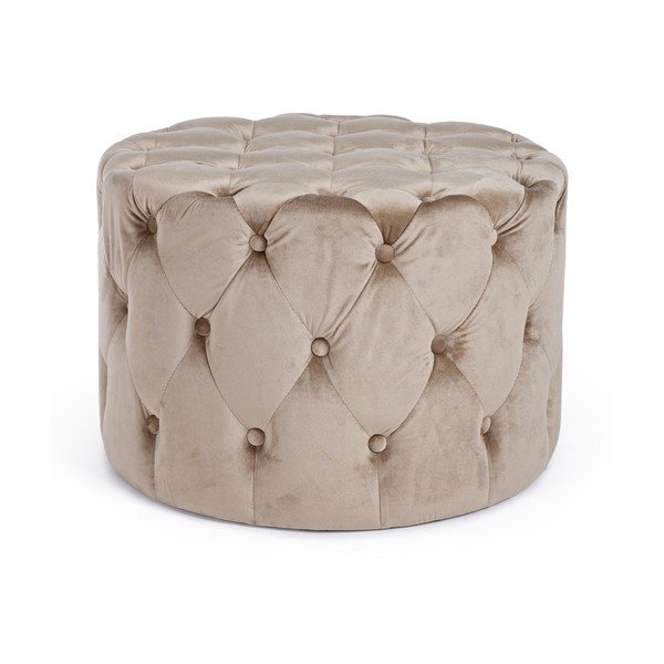 Puf taupe Lorella – Yes Everyday