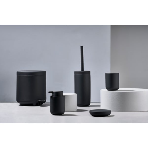 Savonieră din porțelan Zone Ume, negru-image-4