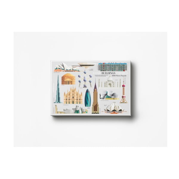 Puzzle (număr de piese 1000) Iconic Buildings – Printworks-image-1