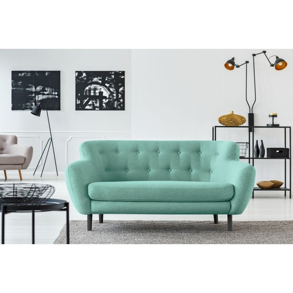 Canapea Cosmopolitan desing Hampstead, 162 cm, verde-image-4