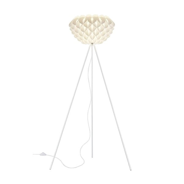 Lampadar Trio Tilia, înălțime 155 cm, alb