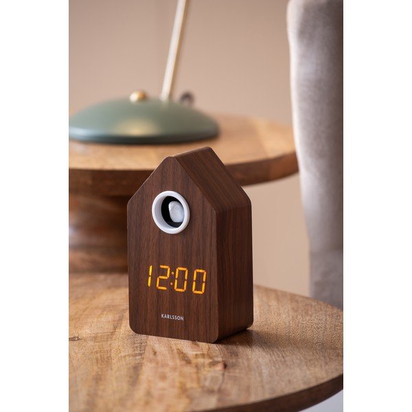 Ceas deșteptător digital Cuckoo LED – Karlsson-image-1