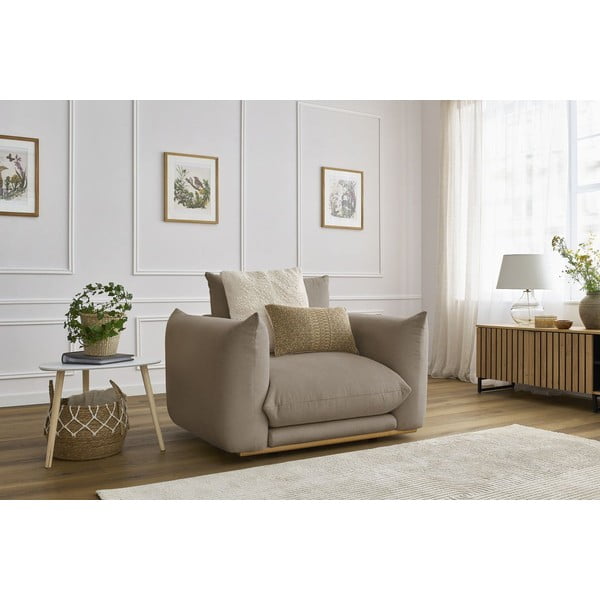 Fotoliu bej Ernest – Bobochic Paris-image-1