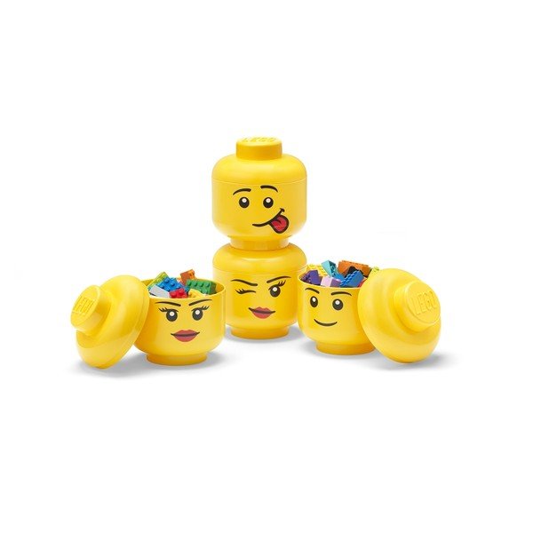Cutii de depozitare din plastic pentru copii în set de 4 Multi-Pack - LEGO®-image-1